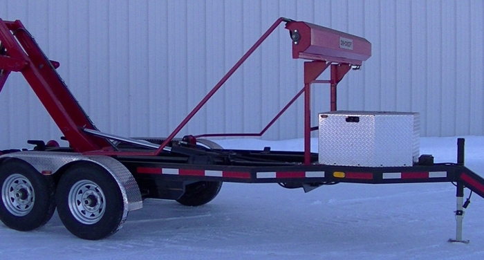 CL162PH12 - Trailer 2 axles Bumper Pull 16K Capacity - for 12 to 14 foot containers