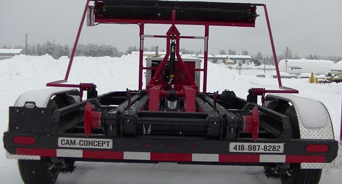 CL162PH16 - Trailer 2 axles Bumper Pull 16K Capacity - for 16 to 18 foot containers
