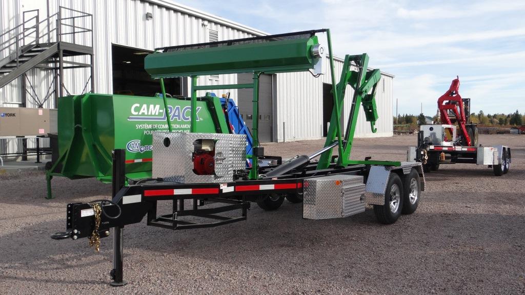 Cl202ph12- trailer 2 axles bumper pull 20k capacity - for 12-14 foot ...