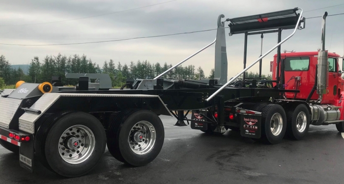 CL442FW22- JIB Trailer for Semi-Trailer - for 18 to 24 foot containers